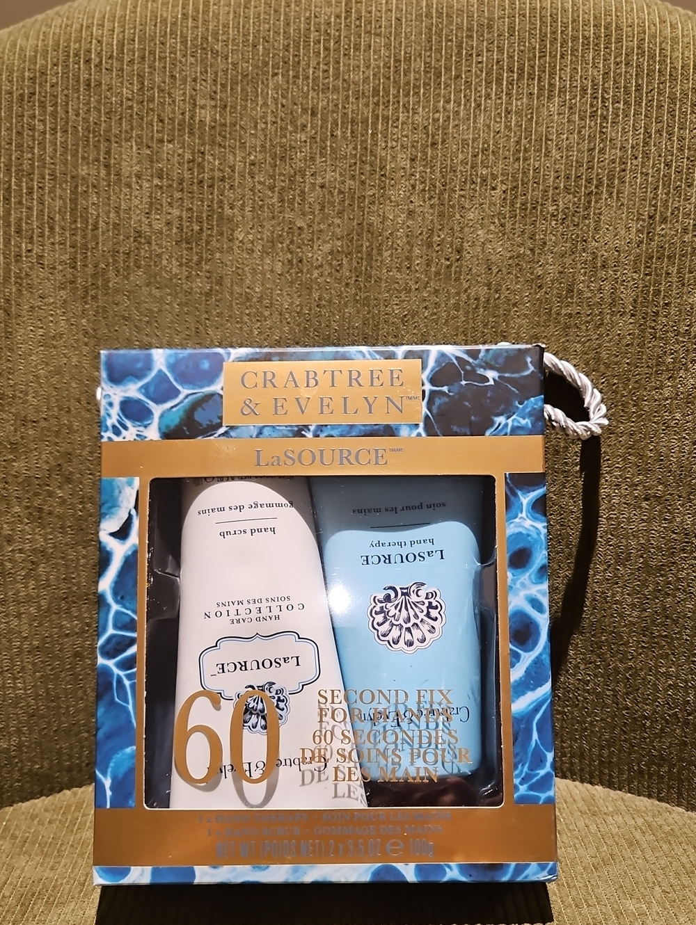Crabtree & Evelyn LaSource Hand Care Set - Blue & Gold